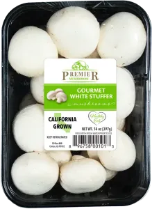 White Stuffer Mushrooms