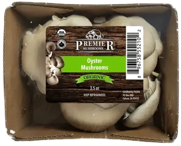 Organic Whole Oyster Mushrooms