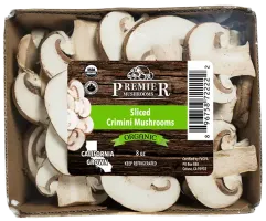 Organic Sliced Crimini Mushrooms