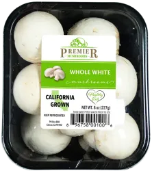 Whole White Mushrooms