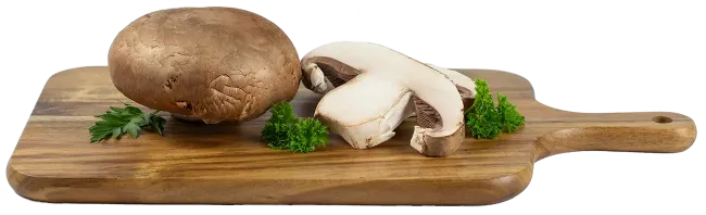 portabella-mushrooms-cutting-board