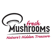 fresh mushrooms logo (The Mushroom Council)